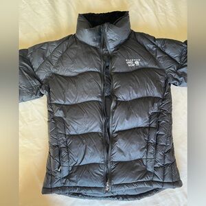 Mountain Hardwear Down Womens Puffer Jacket Warm Coat Black
